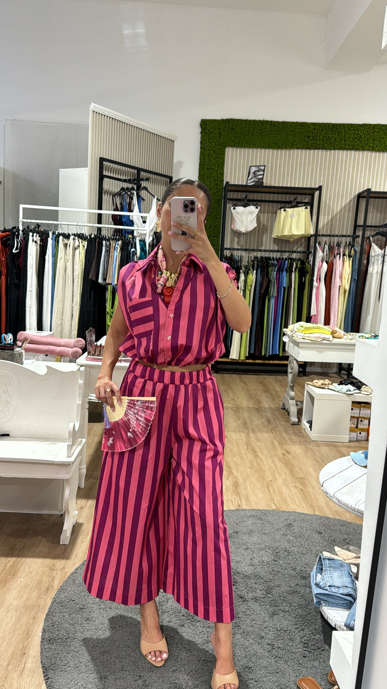 Coordinato Leandra fucsia