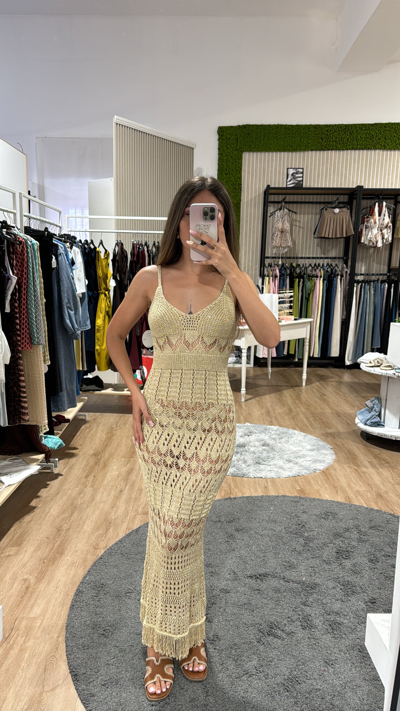 Copricostume Amalfi oro