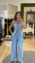 Coordinato Sevilla azzurro