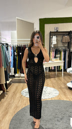 Abito copricostume Céline smanicato black