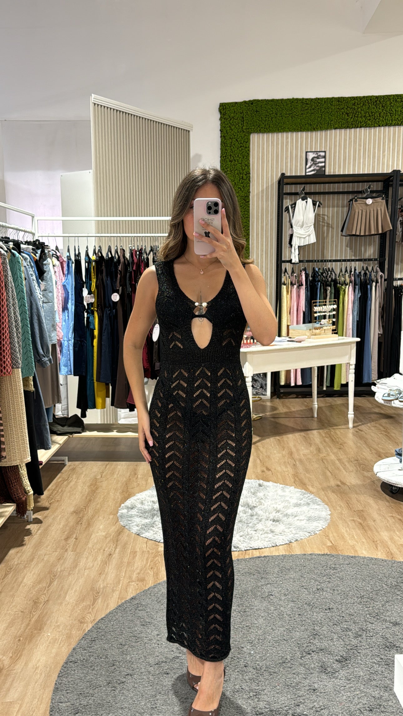 Abito copricostume Céline smanicato black