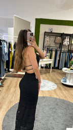 Abito kristen lungo black
