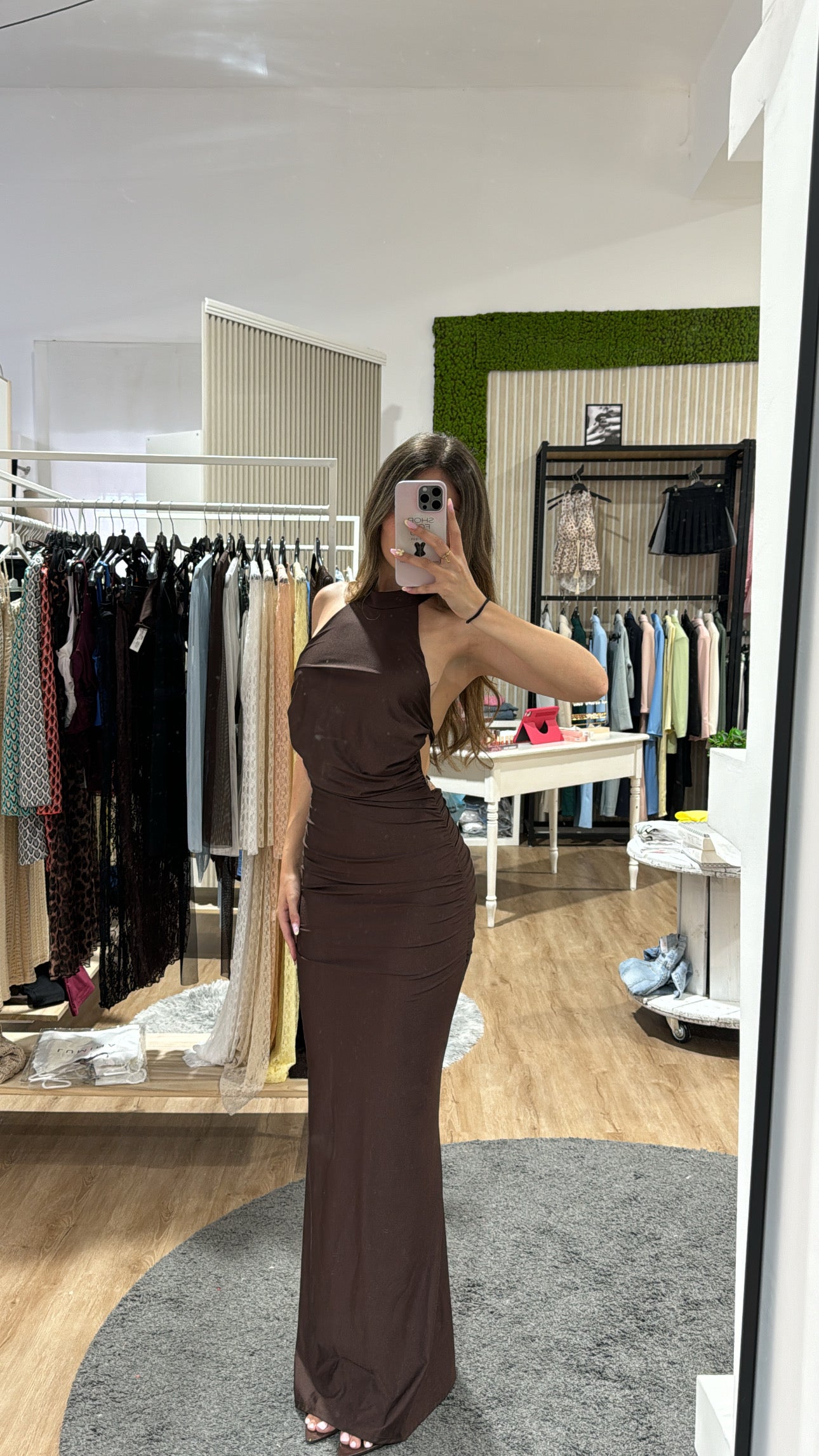 Abito Sandy lungo choco