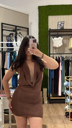 Abito copricostume Miami choco