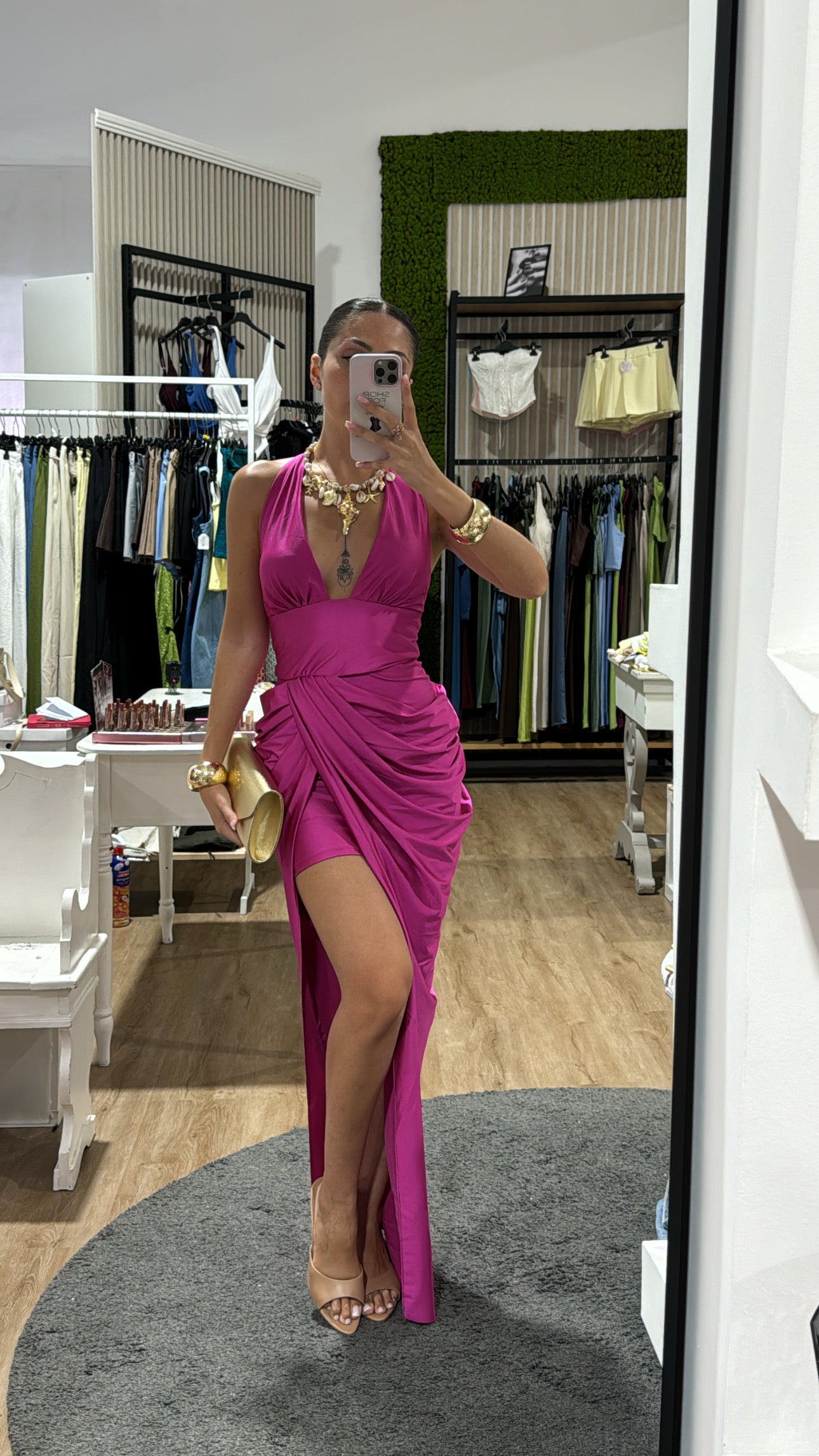 ABITO AMANDA MAGENTA