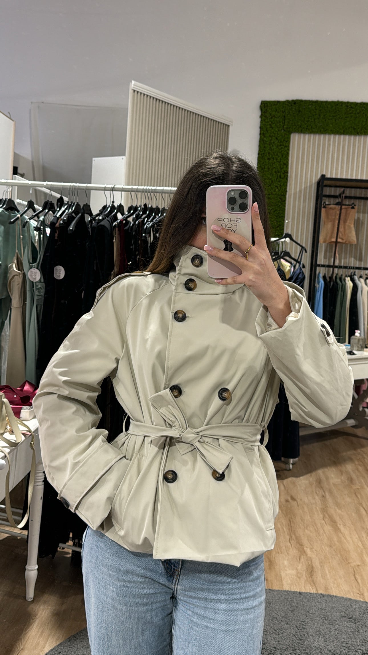 Trench Zaira beige