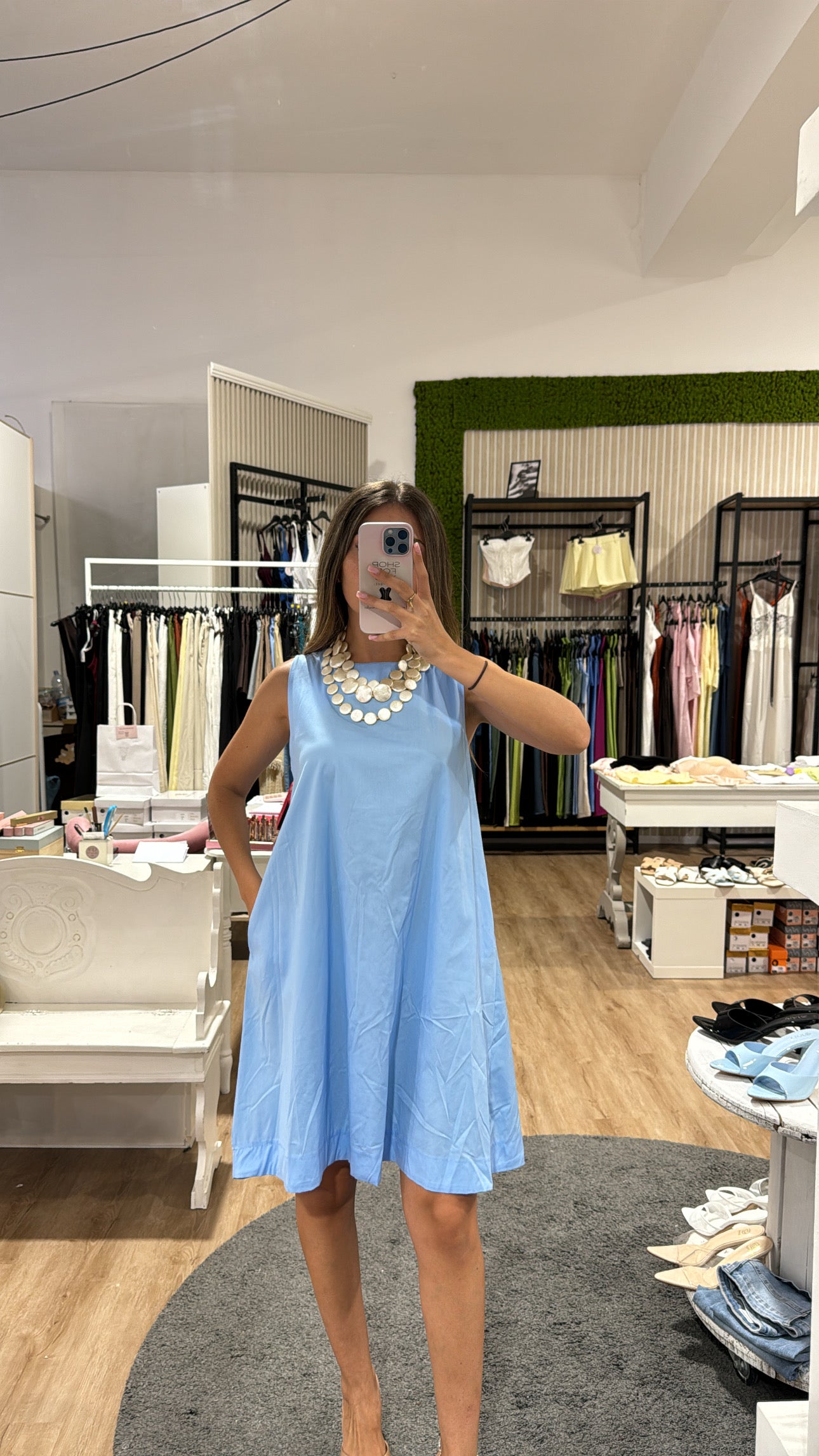 Abito Silvana azzurro