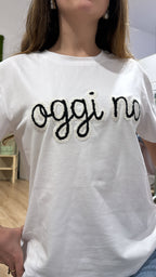 T-shirt OGGI NO black