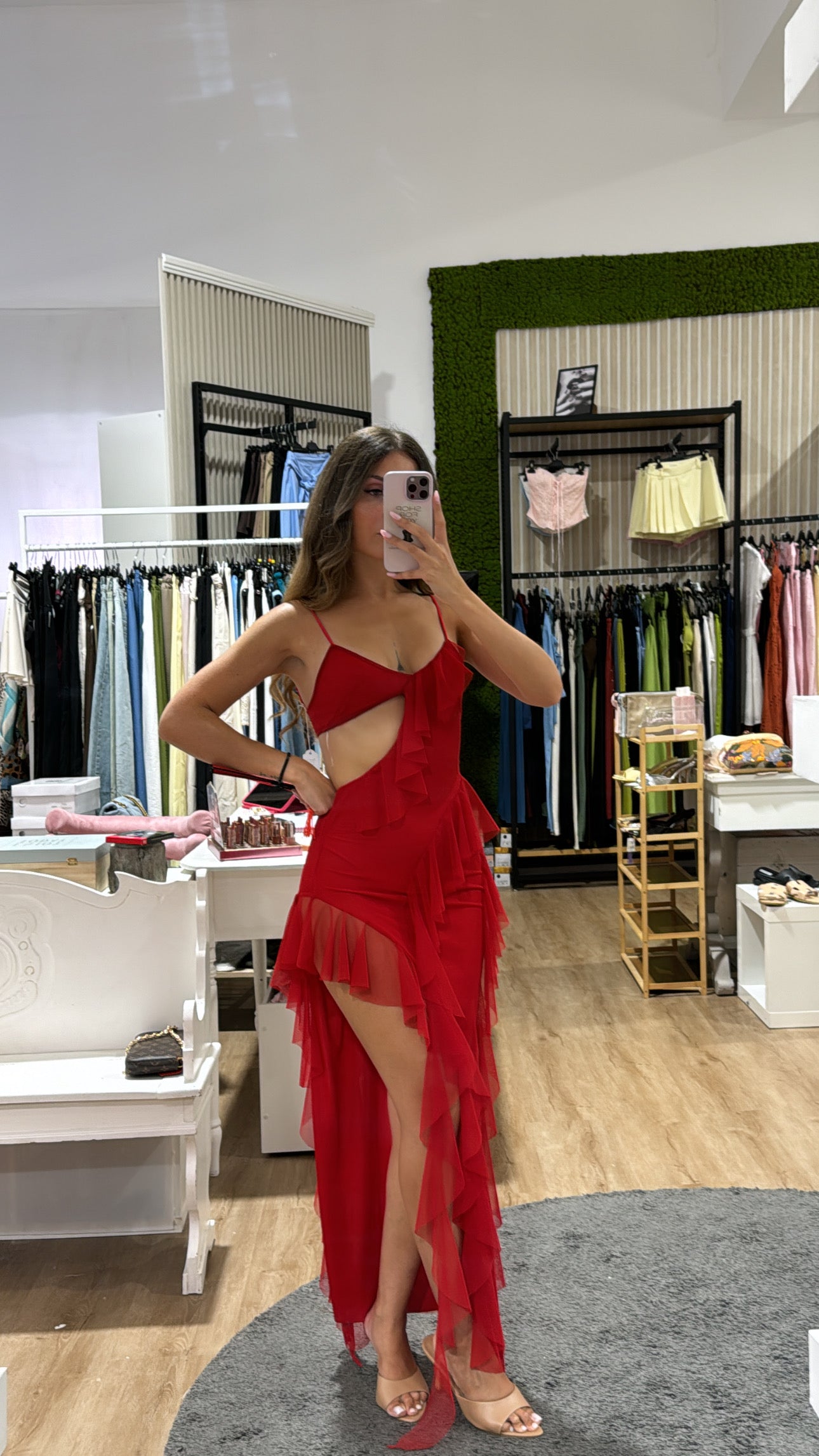 Abito GEORGINA red