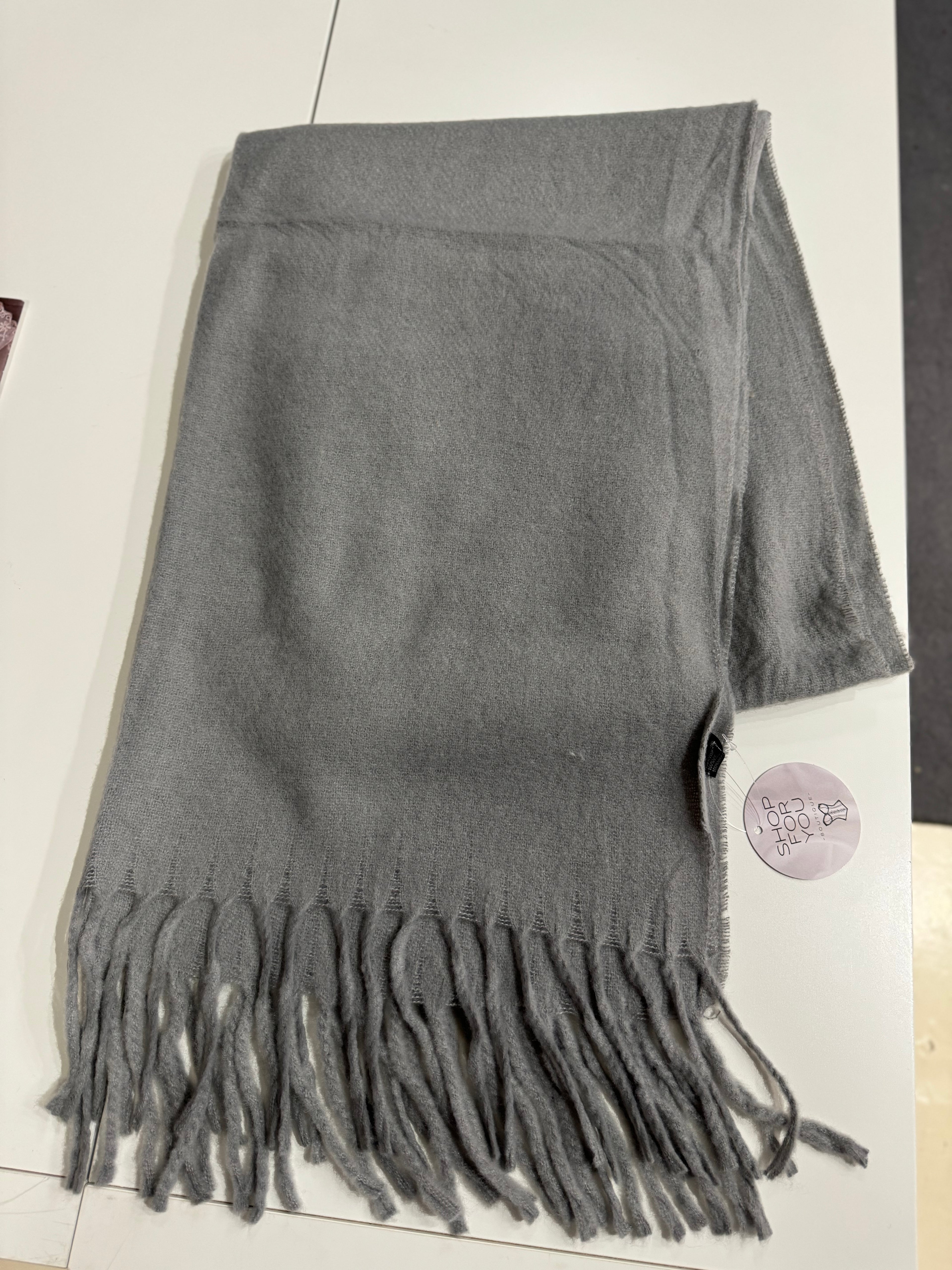 Sciarpone Frida grey