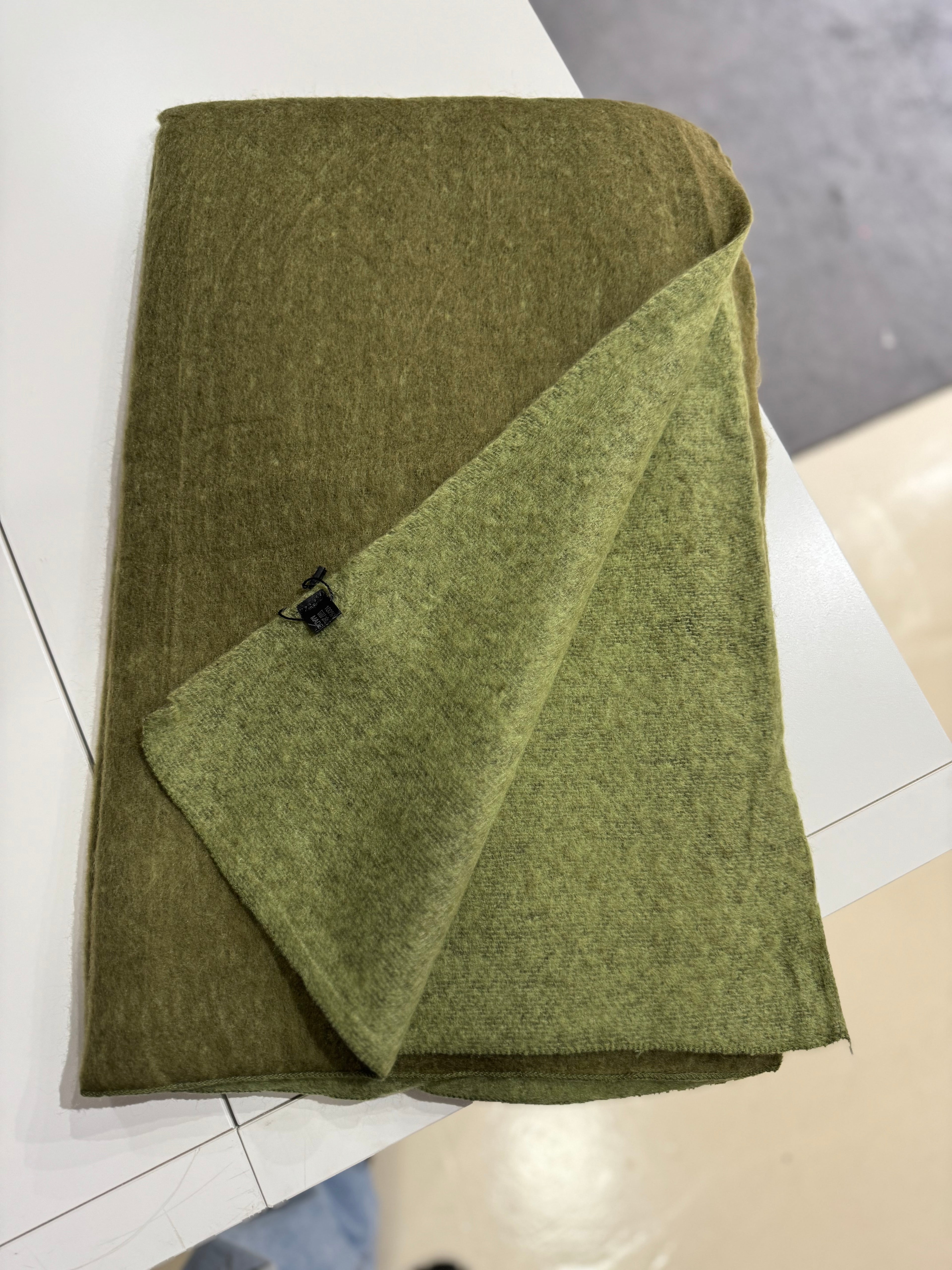 Sciarpone Monia verde cachi