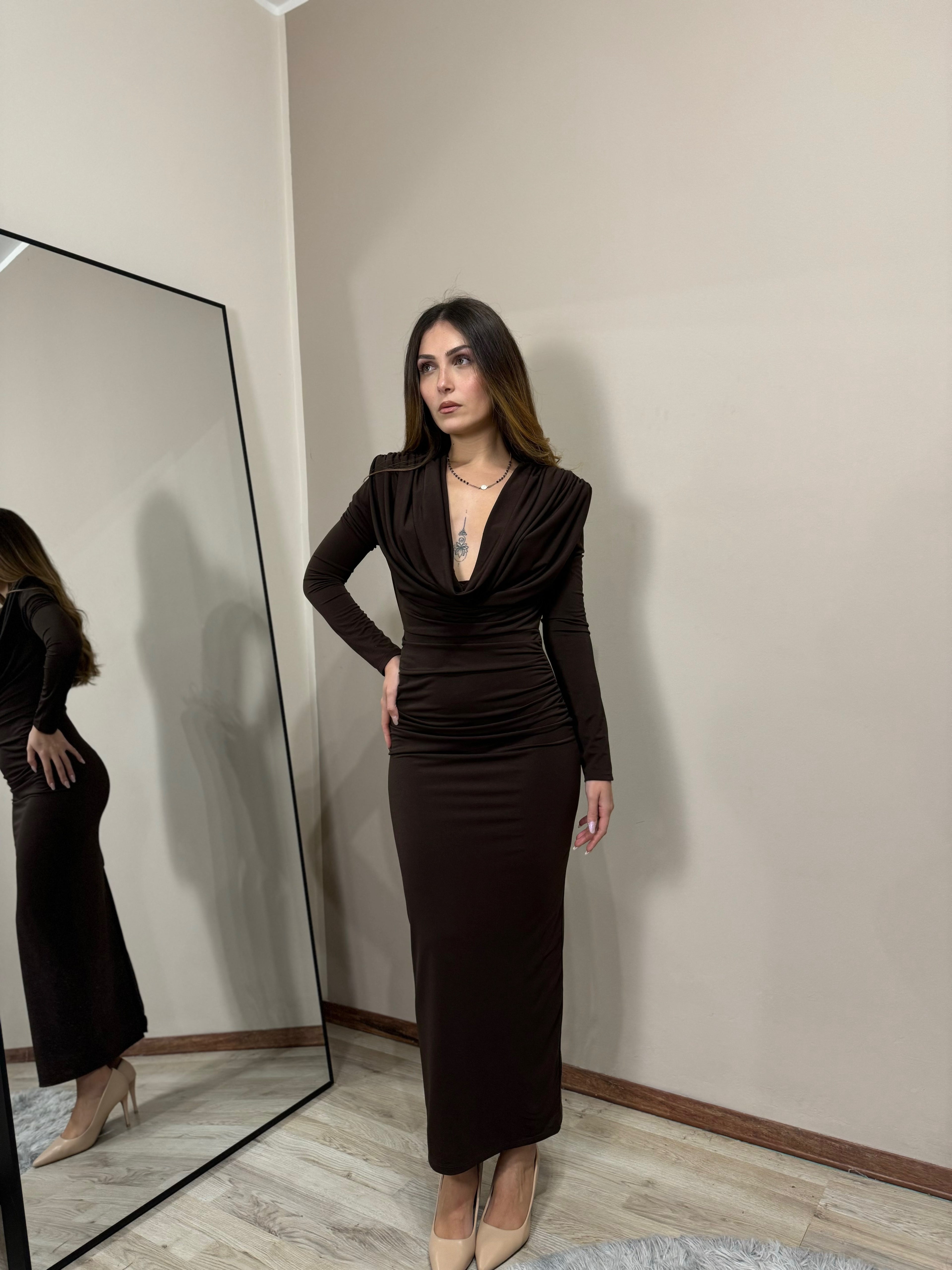 Abito Lucrezia choco