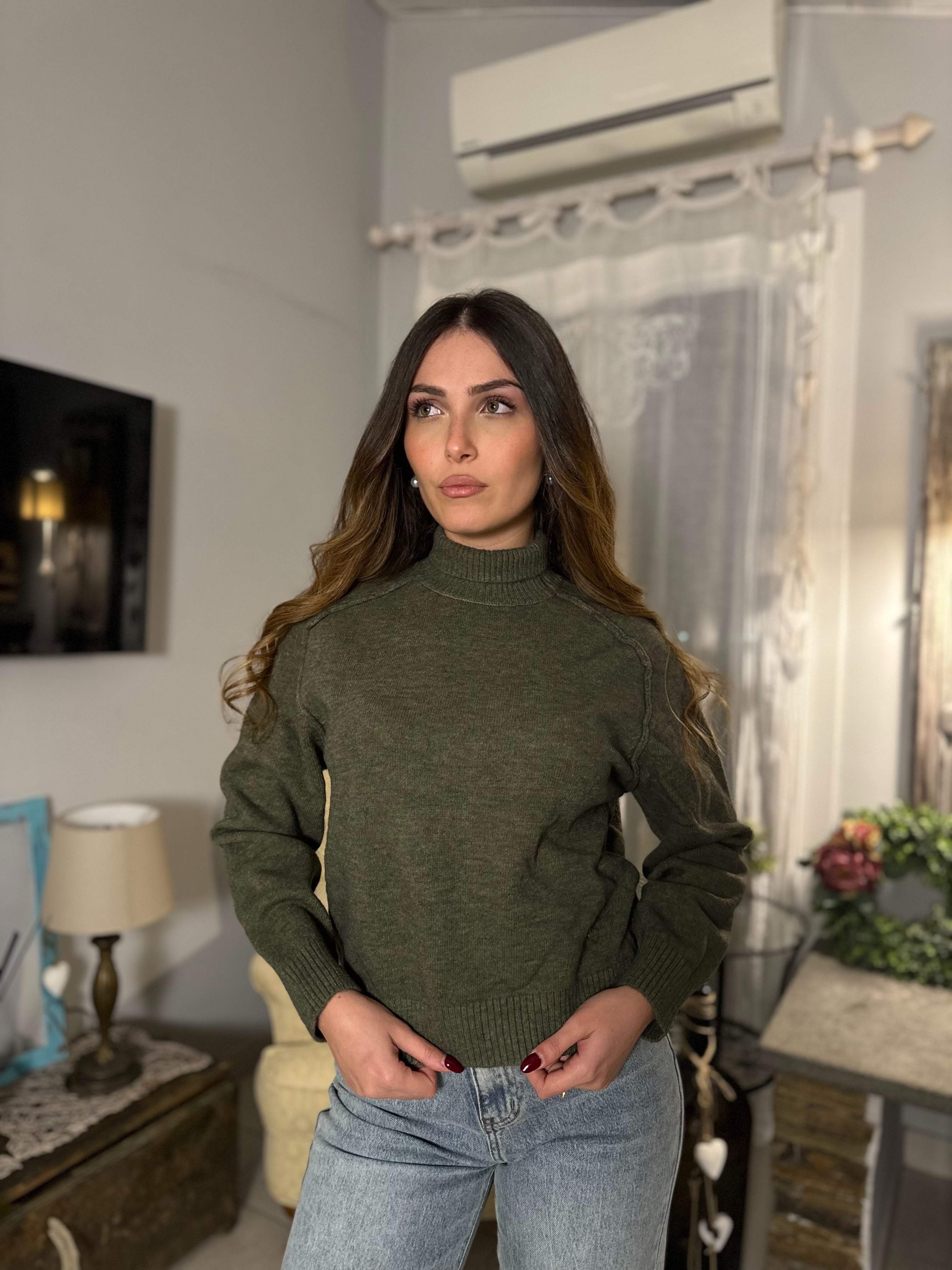 Maglione Clare verde