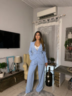 Tailleur Alessandra azzurro