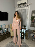 Tailleur Viviana rosa cipria