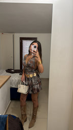 Abito Jane zebrato