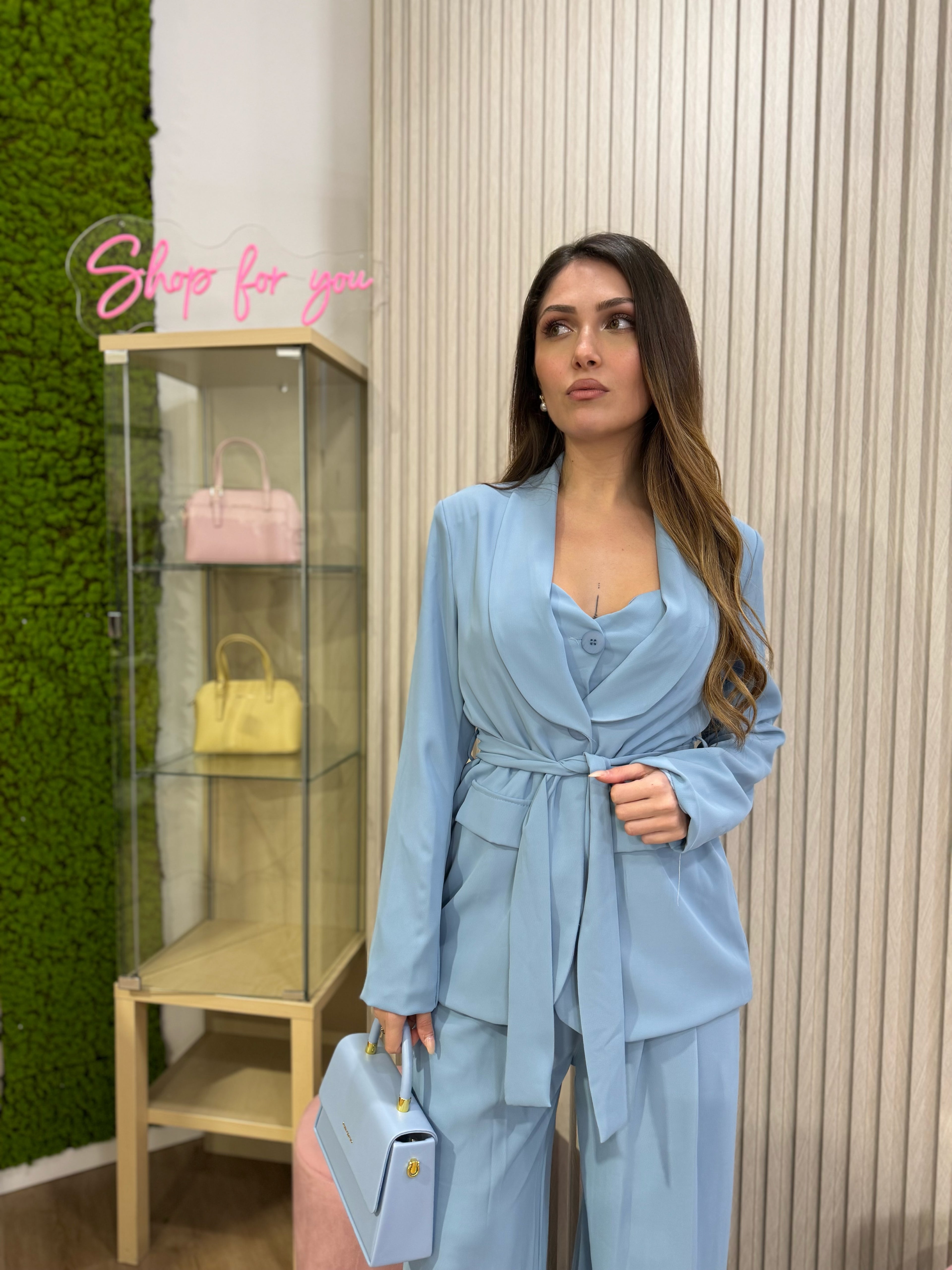 Giacca Sophie azzurra