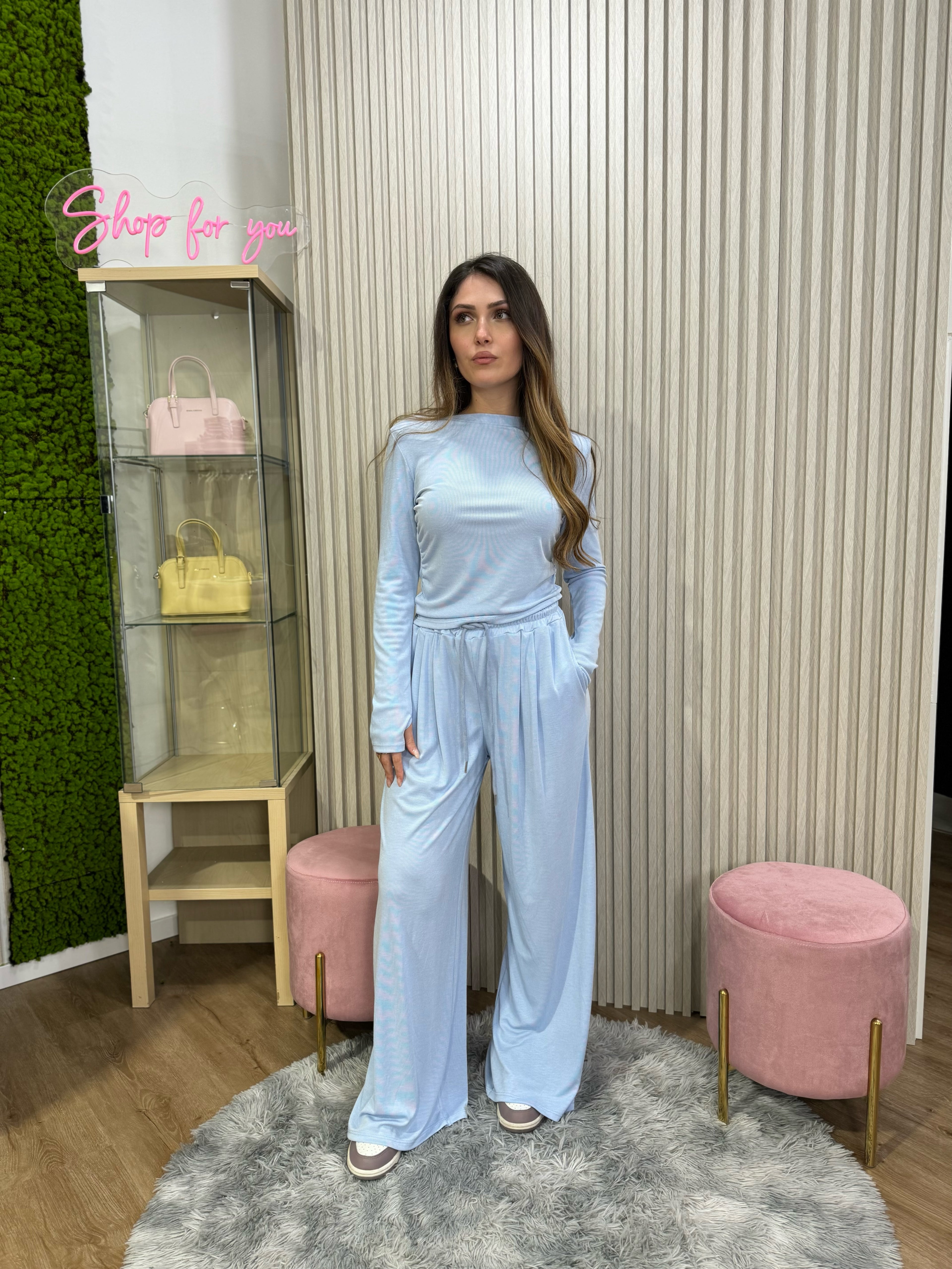 Coordinato Ginny azzurro