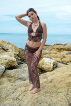 Set VENERE costume+copricostume choco
