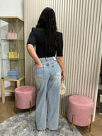 Jeans Country con cinturino