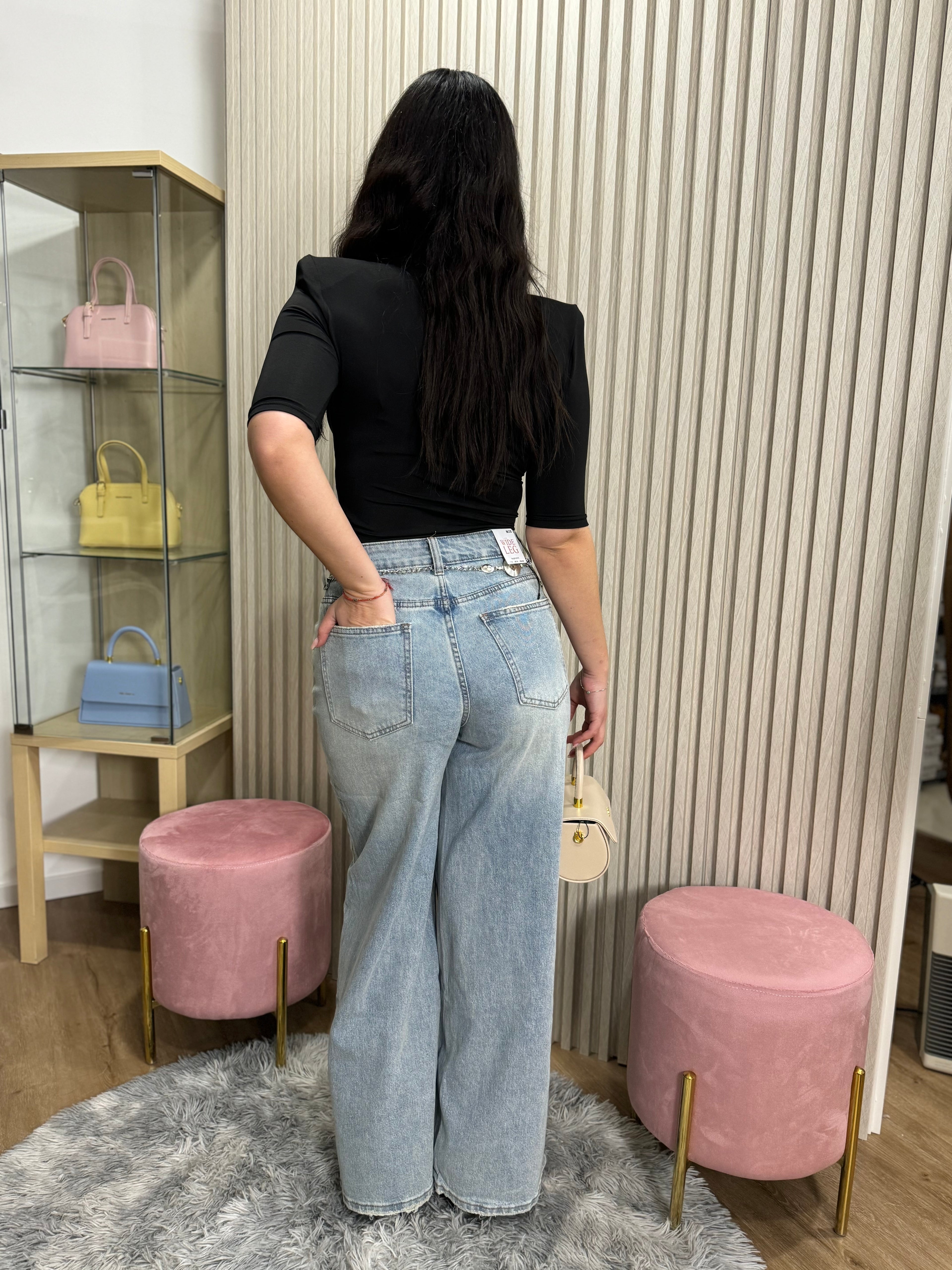 Jeans Country con cinturino