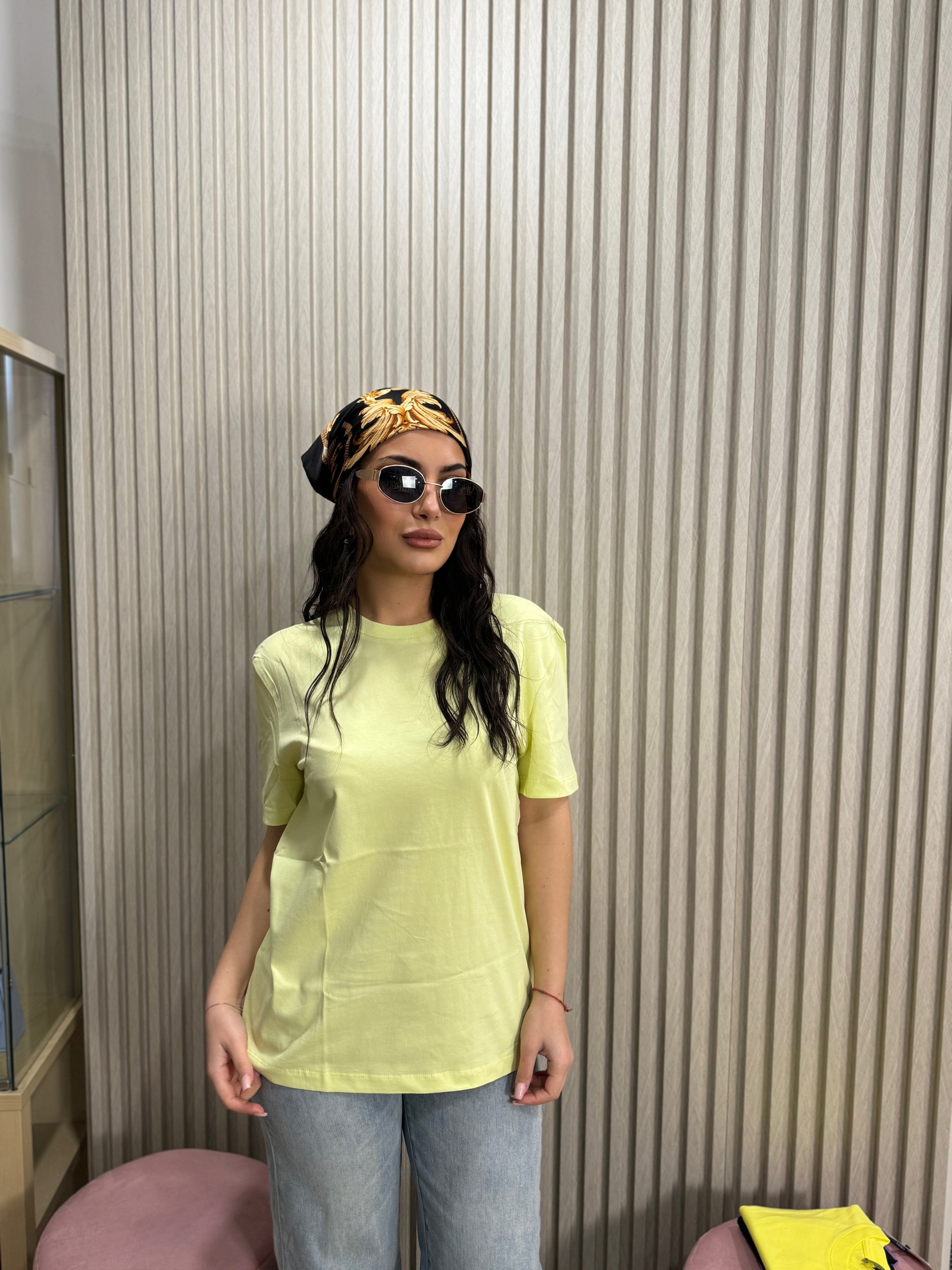 T-shirt manica corta Lumina lime
