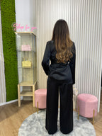 Tailleur raso Millie black