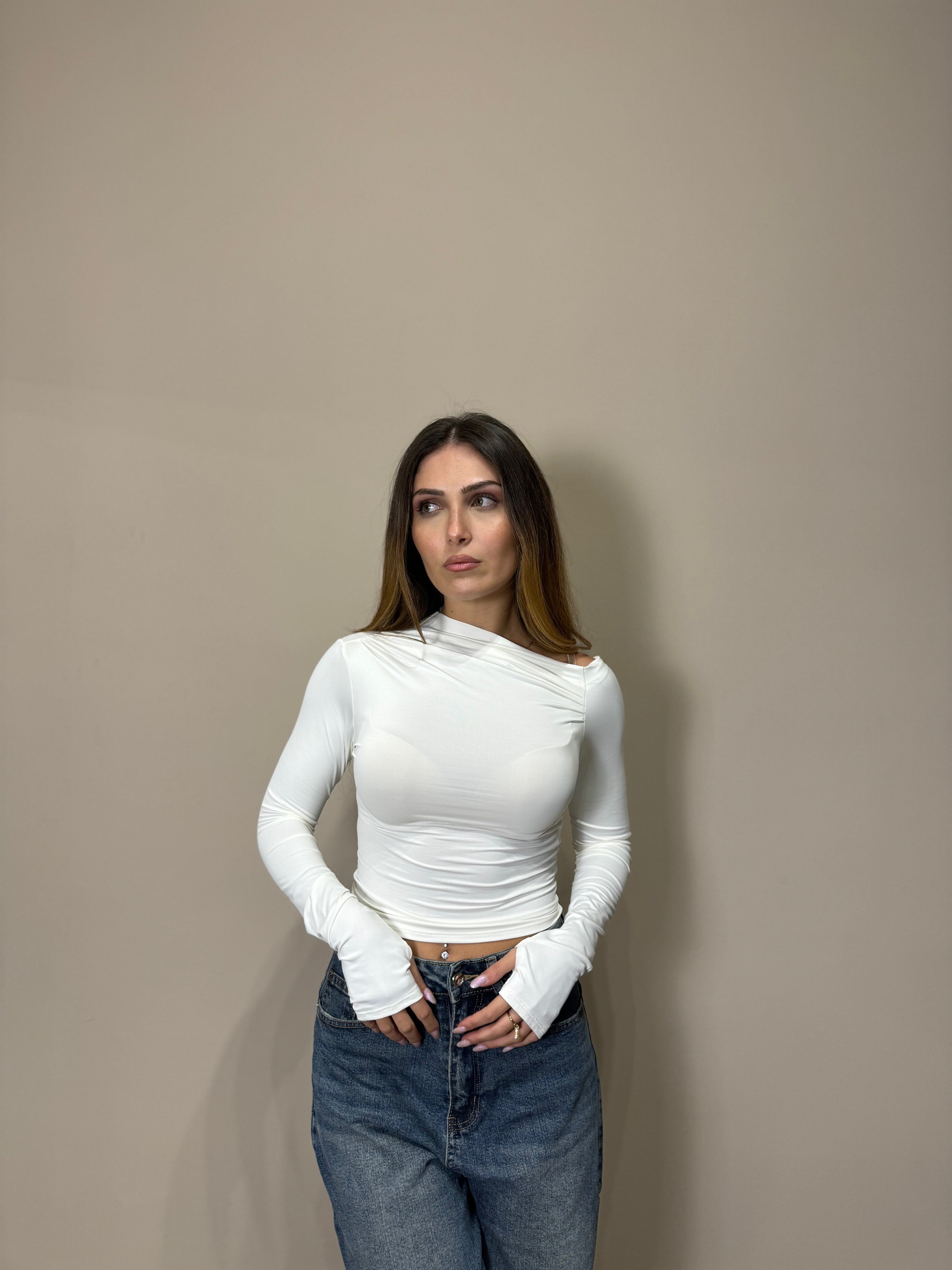 Maglia Emma white