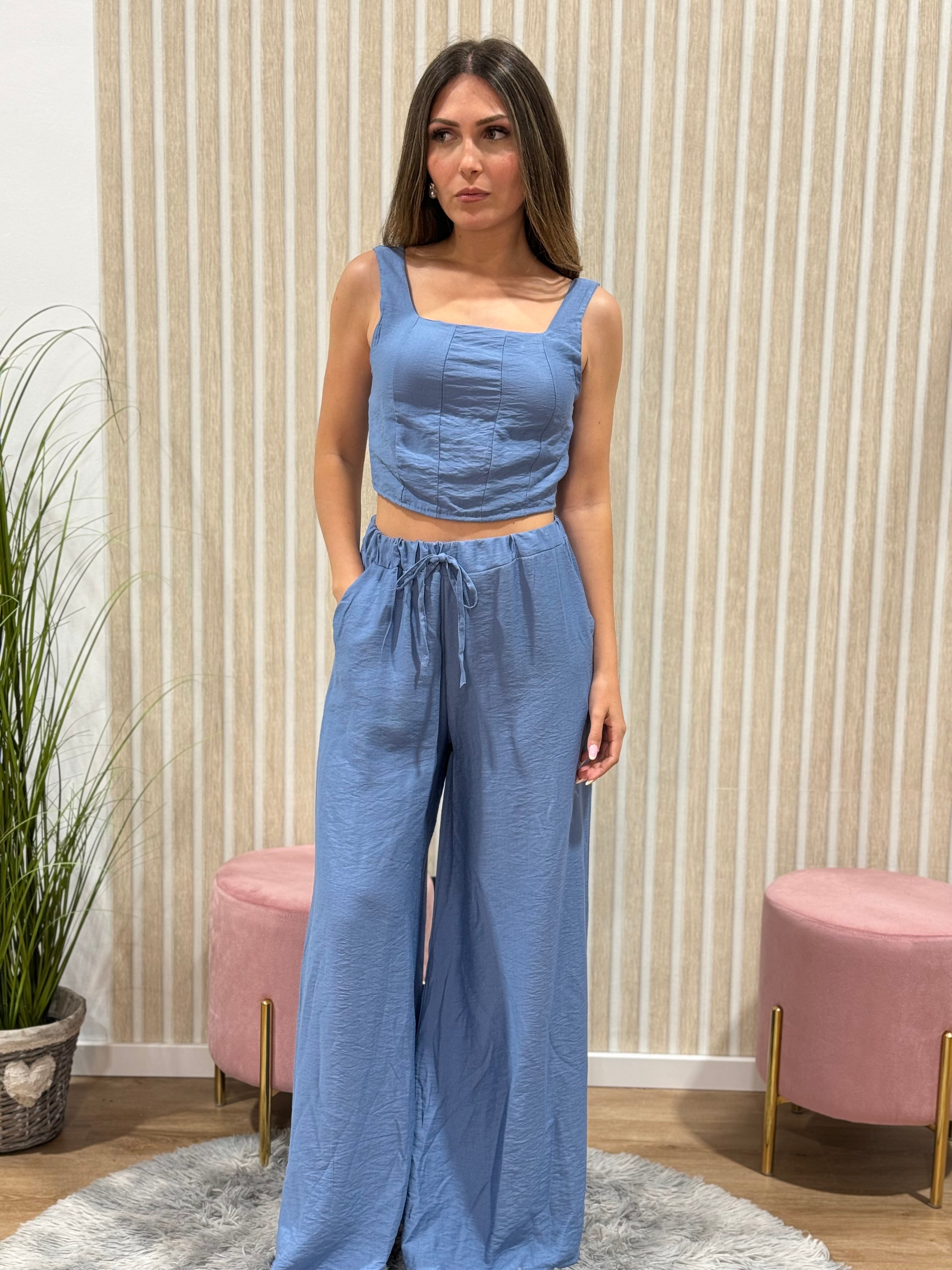 Coordinato Claudia ceruleo