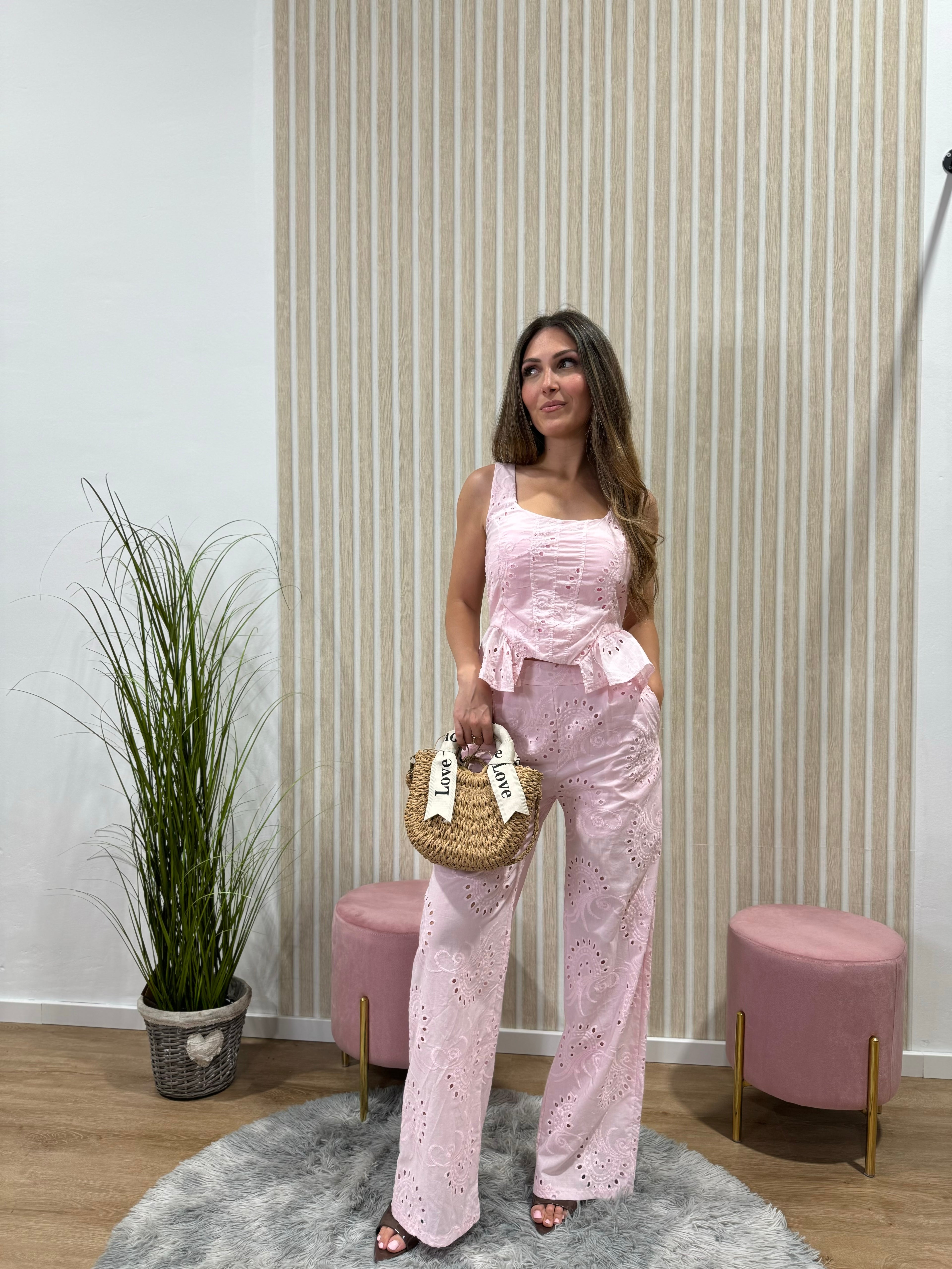 Coordinato Daisy pink