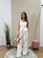 Coordinato Daisy white