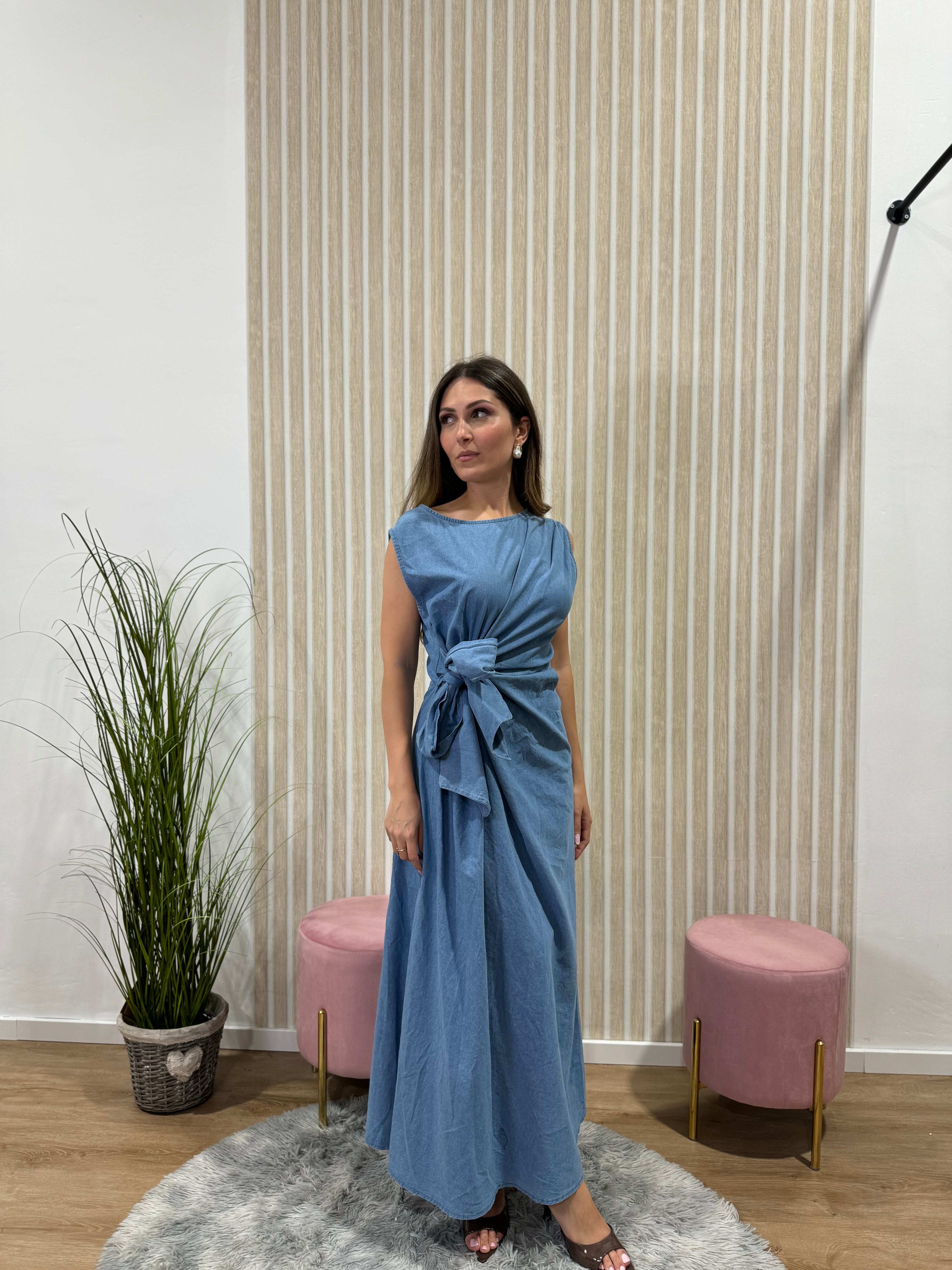Abito Letizia light denim