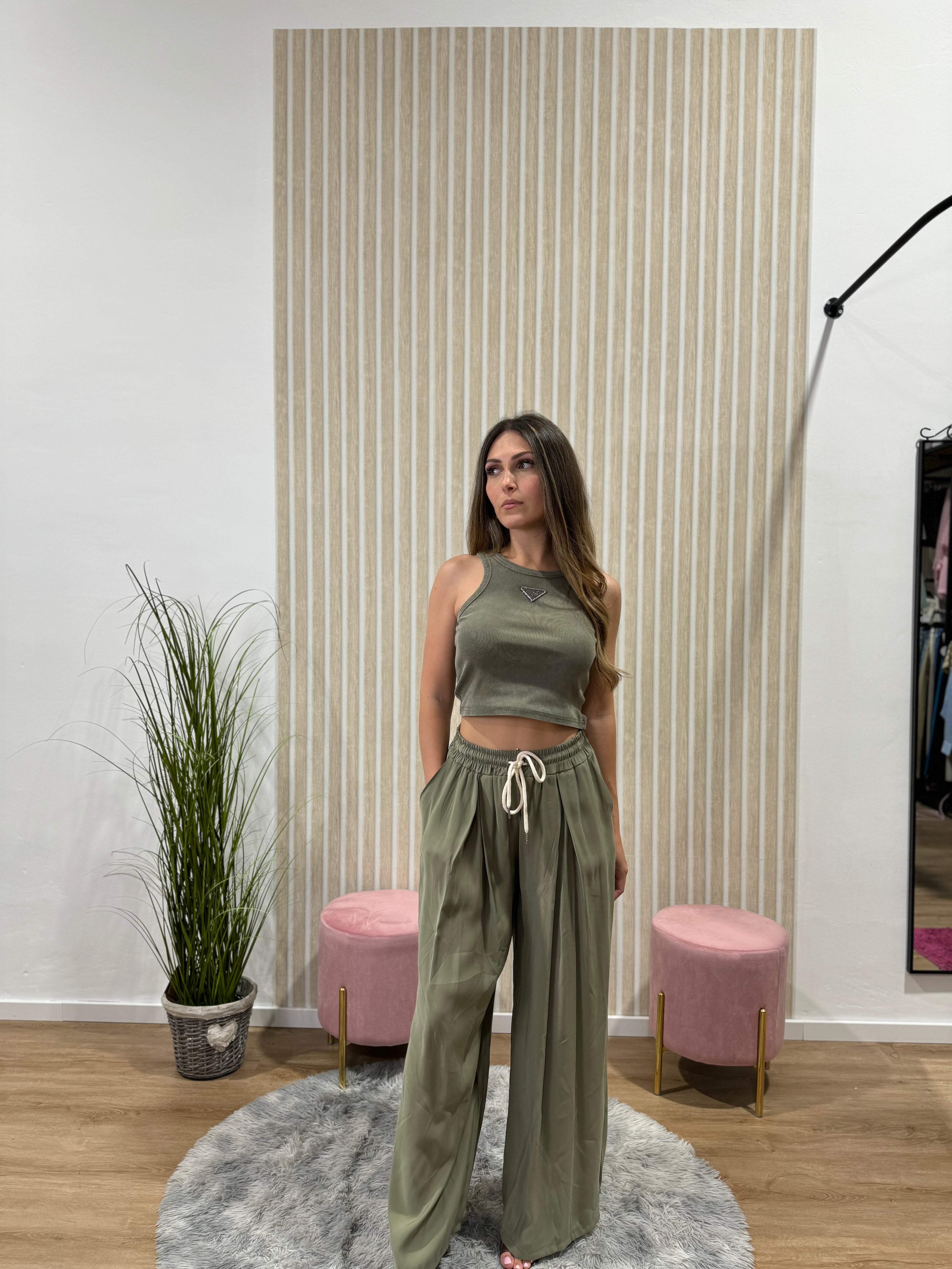 Pantalone Sissi verde