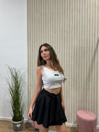 Gonna con pantaloncino SHIRT black