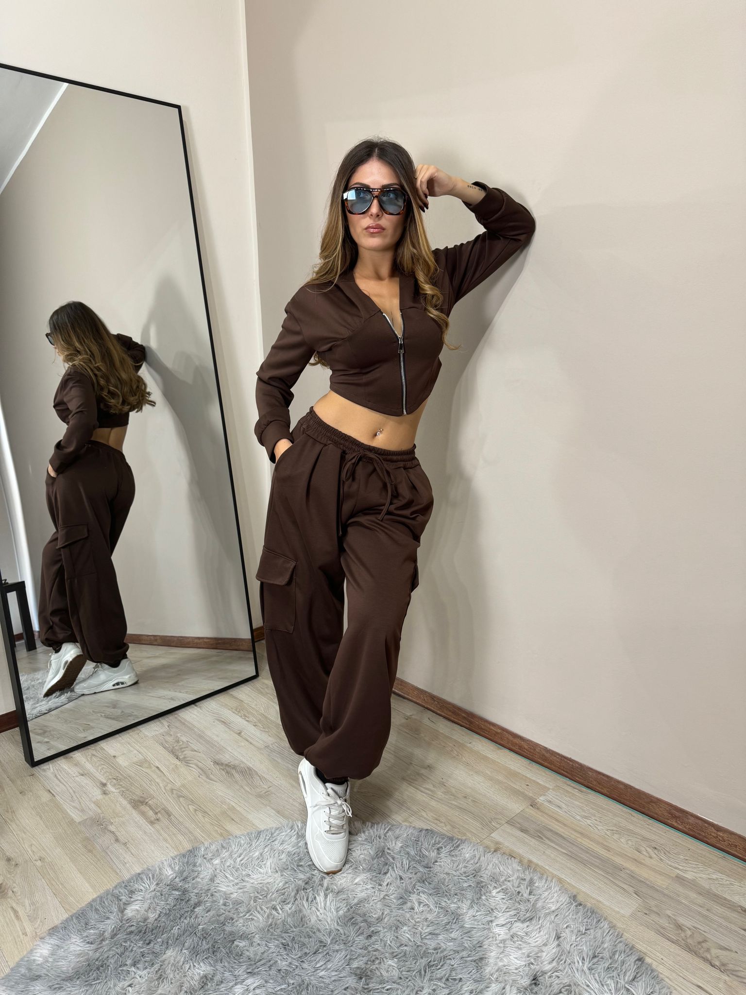 Coordinato Sandy choco