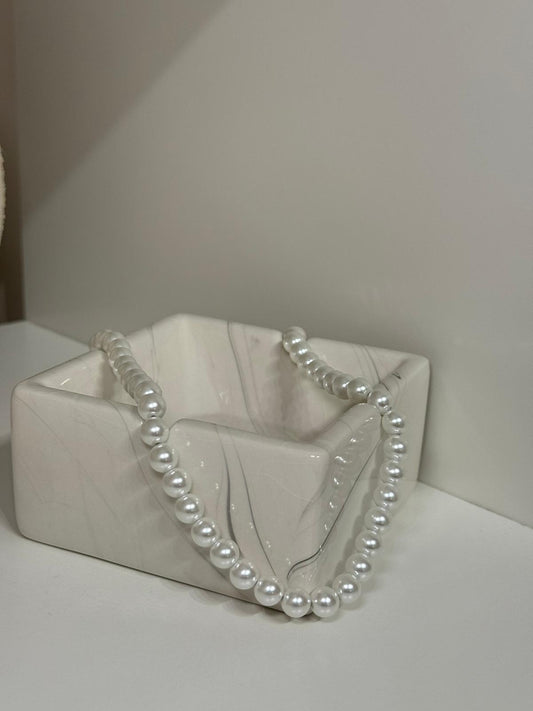 Collana girocollo perle