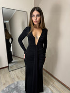 Abito Vicky m/lunga black