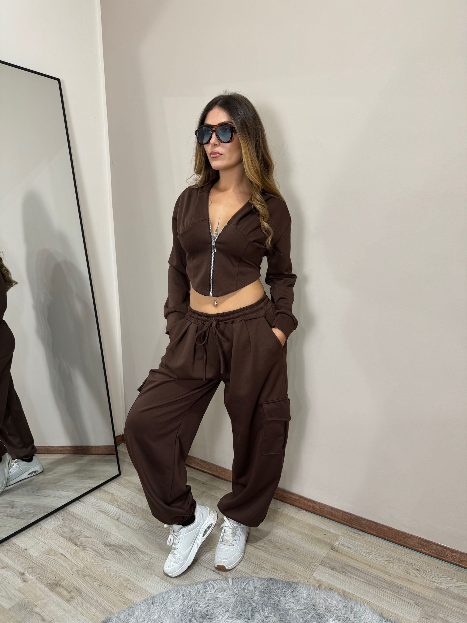 Coordinato Sandy choco