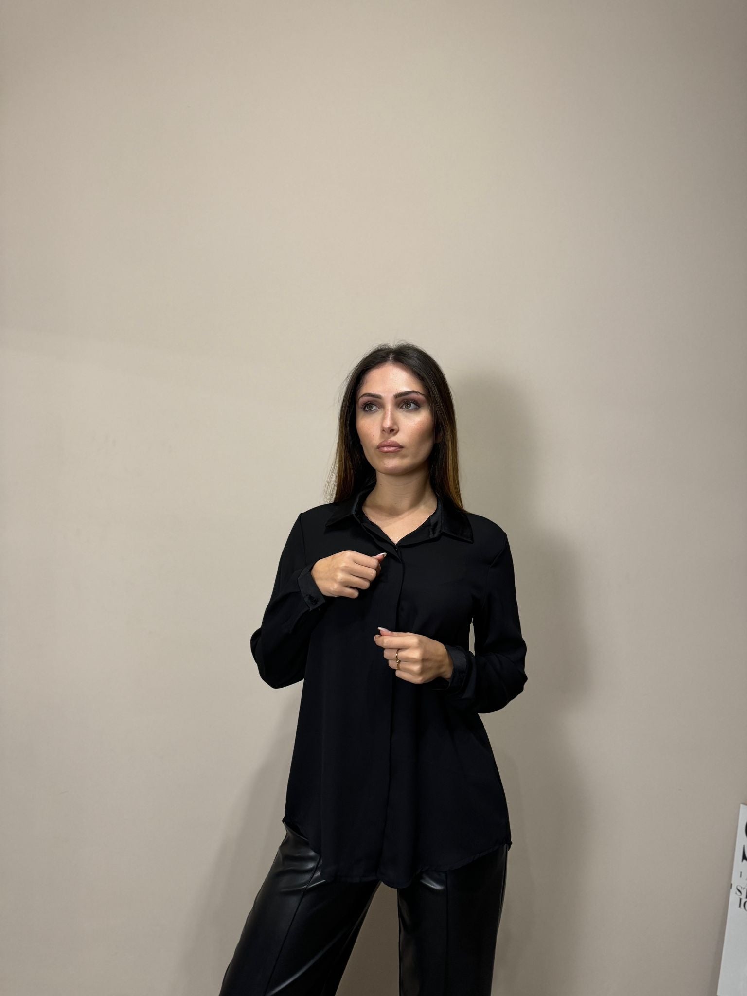 Camicia Medina black