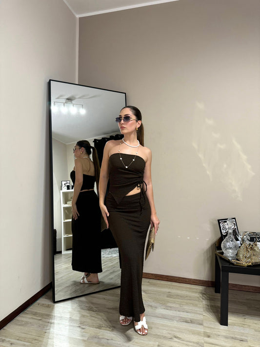 Coordinato Luna marrone
