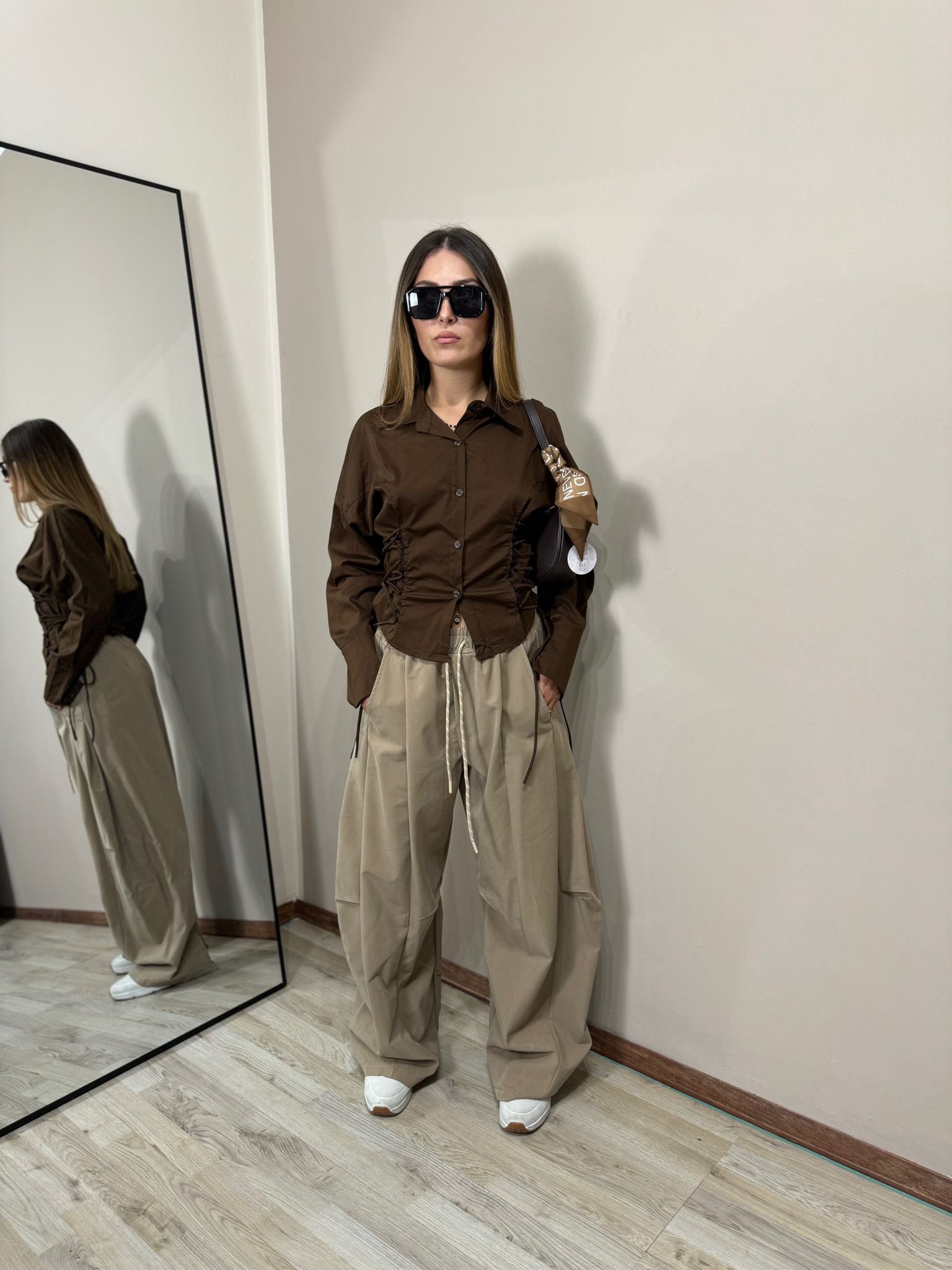 Pantalone Hype beige