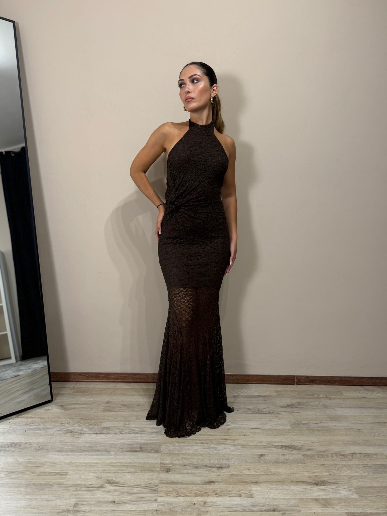 Abito Josephine choco